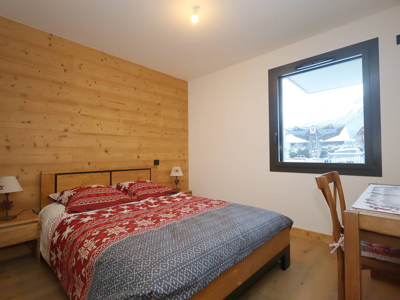 Apartamento entero, Apartamento 3 hab 6 pers Les Houches, vista Mont-Blanc, terraza in Les Houches, Macizo del Mont Blanc