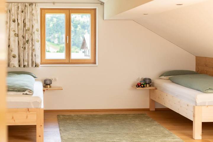 Gîte pour 4 personnes, avec terrasse et vue à Bezau - 3