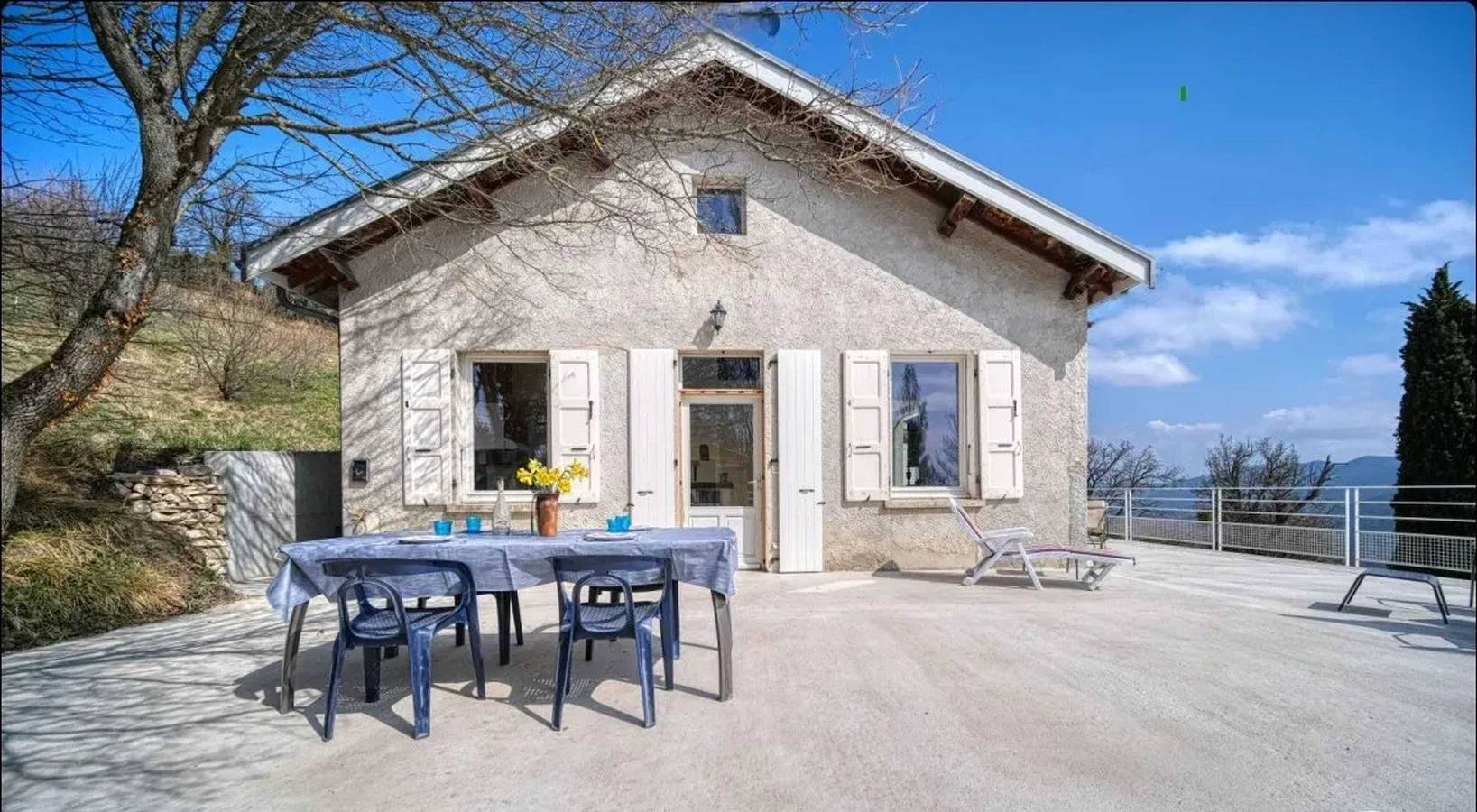 Maison charmante à Plan-de-Baix avec vue montagne. in Plan-de-Baix, Parc naturel régional du Vercors