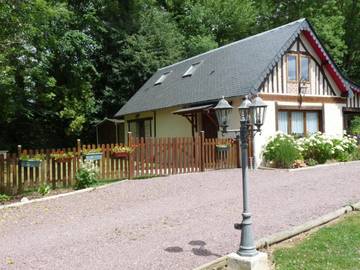Gîte pour 9 personnes, avec jardin, adapté aux familles à Le Pin (Calvados)
