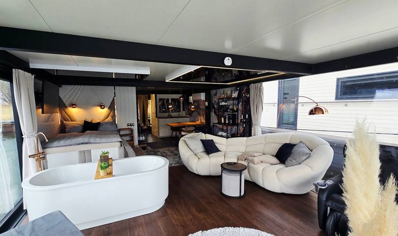 Hausboot für 2 Personen, mit Sauna auf Rügen - 2