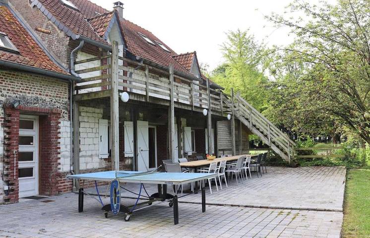 Location de vacances pour 15 personnes, avec jardin et vue, adapté aux familles à Bernay-en-Ponthieu - 3