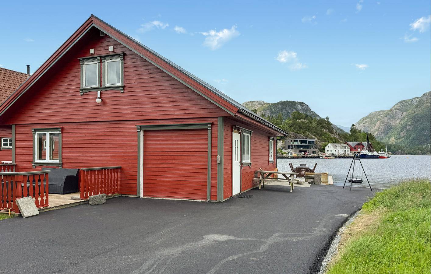 Ferienhaus für 5 Personen mit Terrasse in Suldal