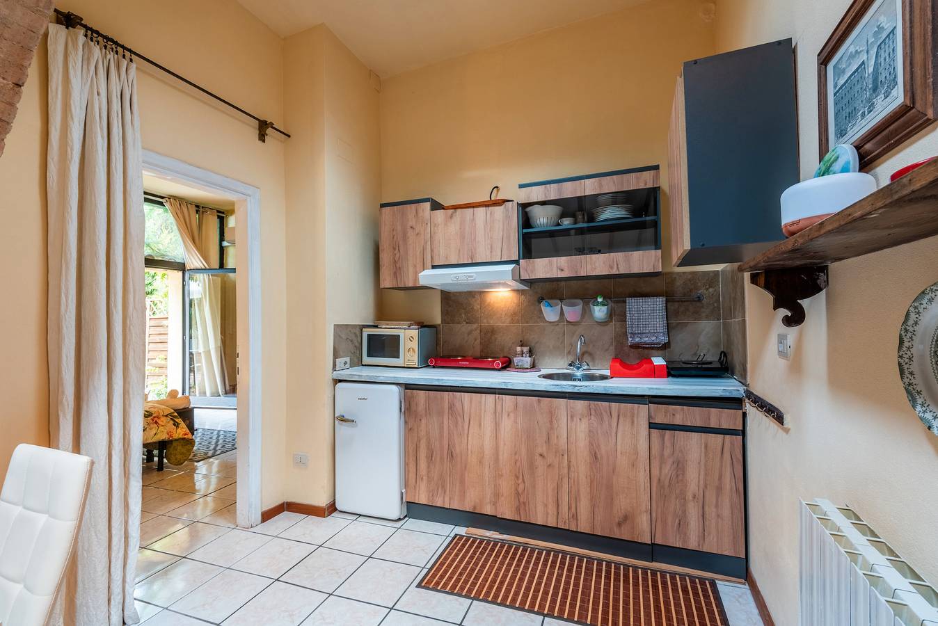 Ganze Wohnung, Apartment 'Glicine - Antiche Dimore' mit Gemeinschaftspool, Wlan und Klimaanlage in Murlo, Siena Provinz