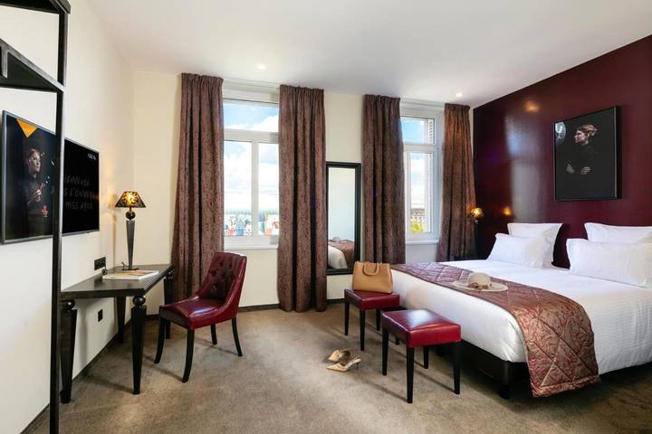 Hôtel pour 2 personnes, avec Terrasse et Sauna dans Gare De Strasbourg Ville