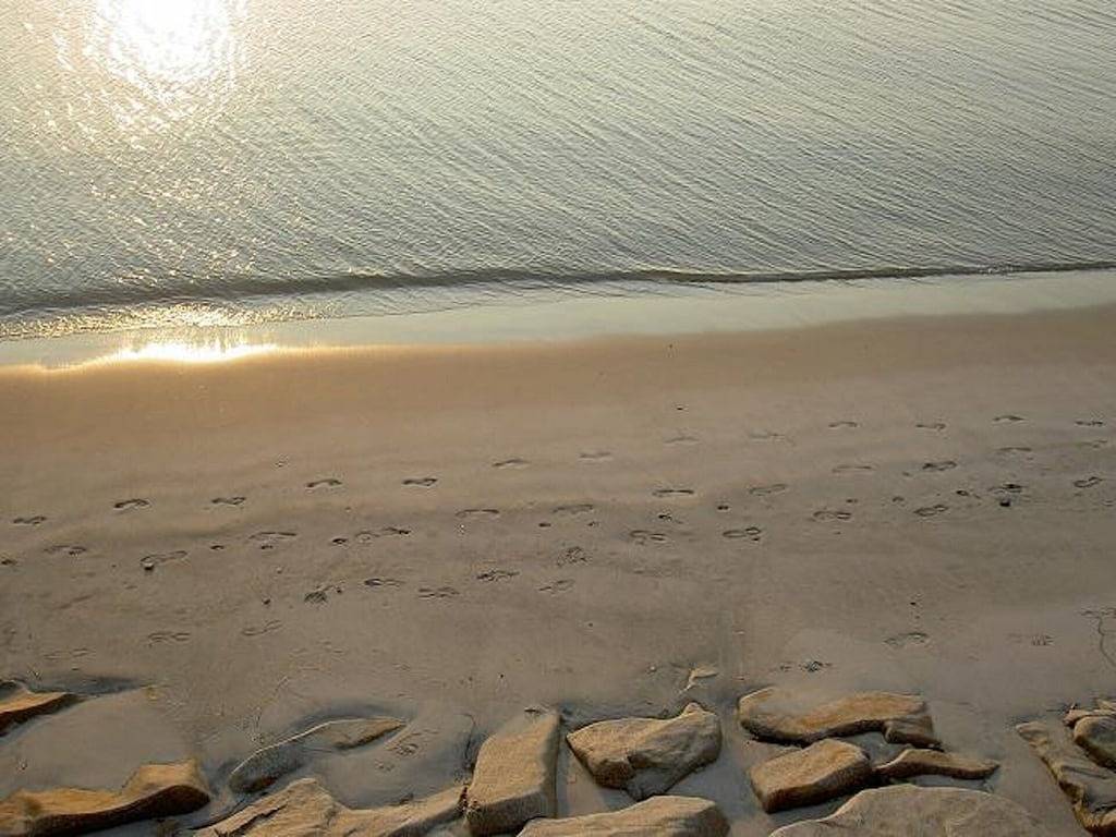 Haus am Meer im Nantucket-Stil direkt an einem Sandstrand in Marshfield, Massachusetts