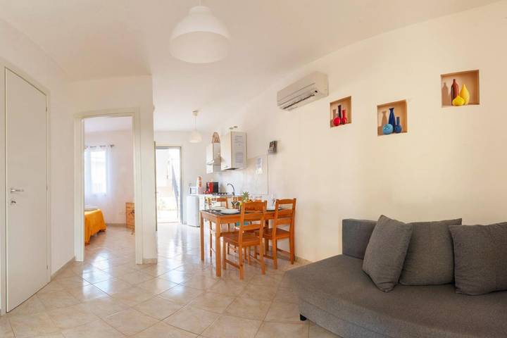 Appartement de vacances pour 4 personnes, avec vue et jardin