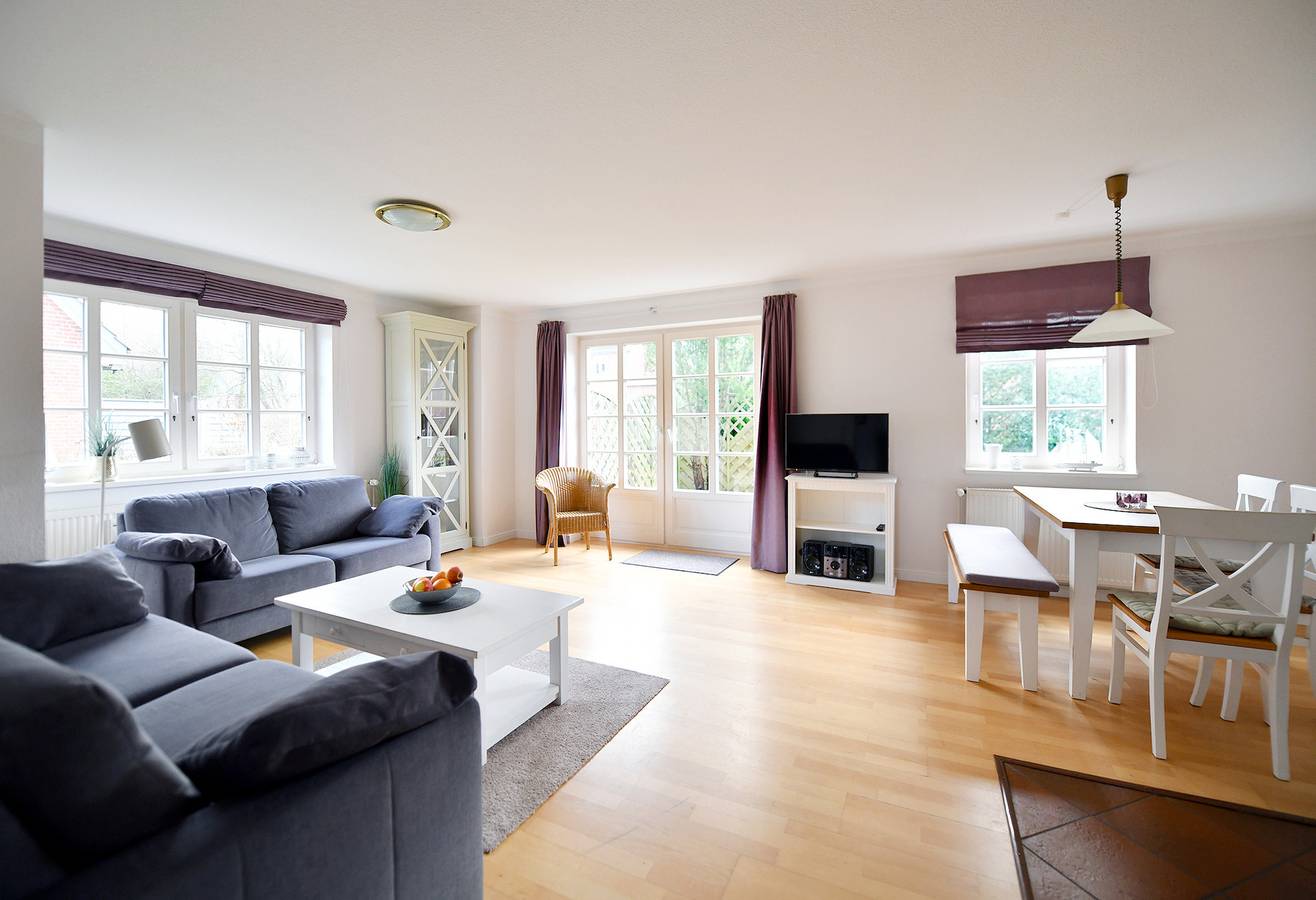 Ganze Ferienwohnung, Südstrandnest Wohnung Eg 2 in Wyk auf Föhr (Stadt), Wyk auf Föhr