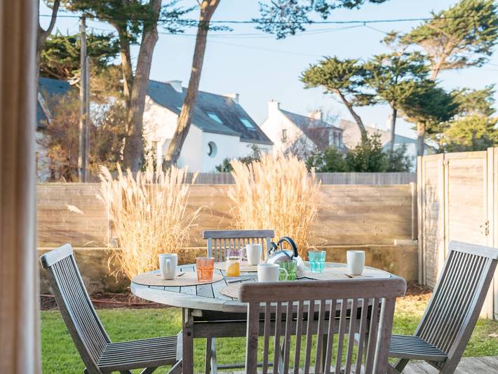 Gîte pour 4 personnes, avec terrasse et jardin, animaux acceptés dans Plage Saint-Colomban - 3