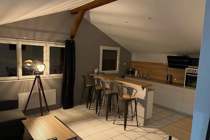 Gîte pour 4 personnes à La Côte-Saint-André