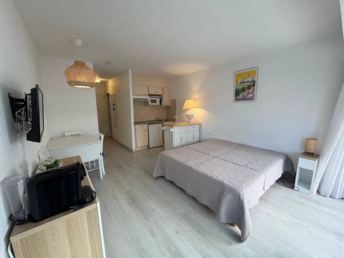 Gîte pour 3 personnes, avec balcon dans Plage Veillat Saint Raphael - 2