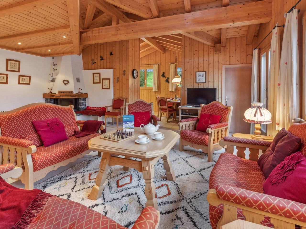 Cały apartament, Roossihuus Apt.S in Wengen, Lauterbrunnen