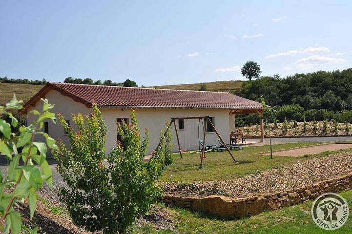 Location de vacances pour 6 personnes, avec Jardin à Saint-Laurent-d'Oingt