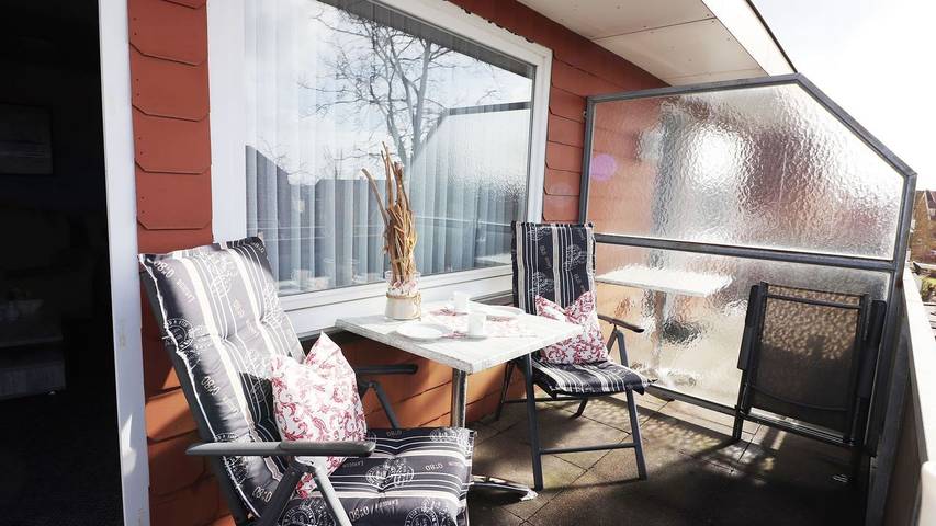 Ferienwohnung für 2 Personen, mit Balkon - 1