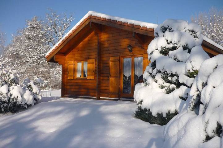 Chalet für 4 Personen, mit Garten, mit Haustier in Grand Est