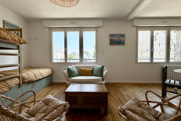 Appartement entier, Lovely ! T2 neuf Archi Cosy - Plein bourg in Larmor-Plage, Côte des Mégalithes