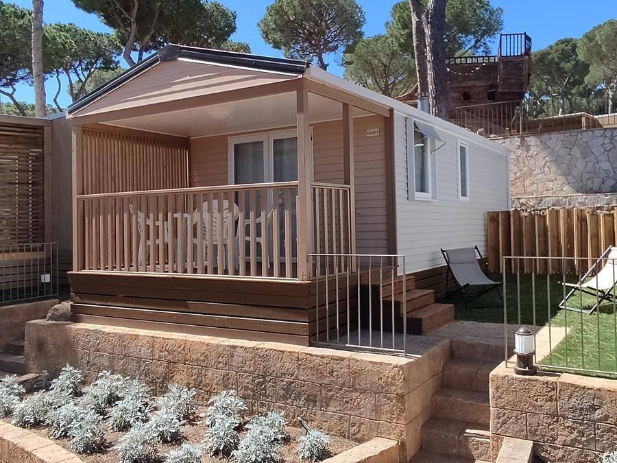 Camping Interpals Eco Resort - Bungalow 4 personen - Garbí in Pals, Costa Brava