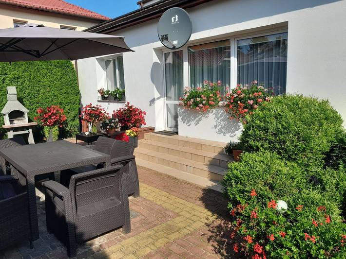 Ferienhaus für 5 Personen, mit Garten