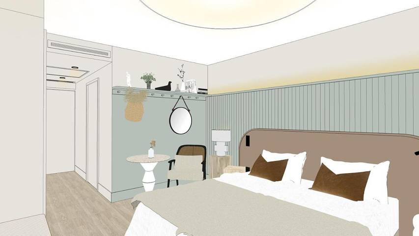 Hôtel pour 2 personnes, avec jardin et sauna ainsi que piscine et jacuzzi, animaux acceptés
