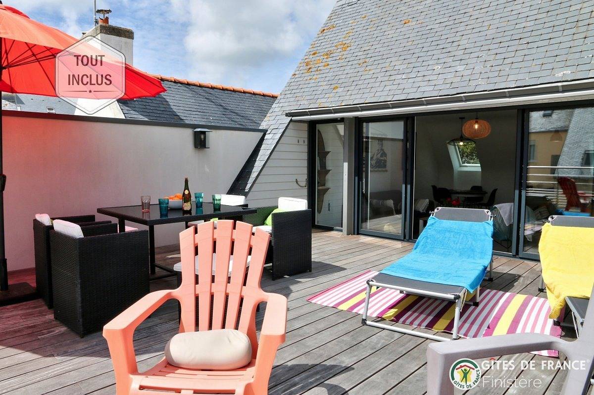 La terrasse in Guilvinec, Quimper und Umgebung