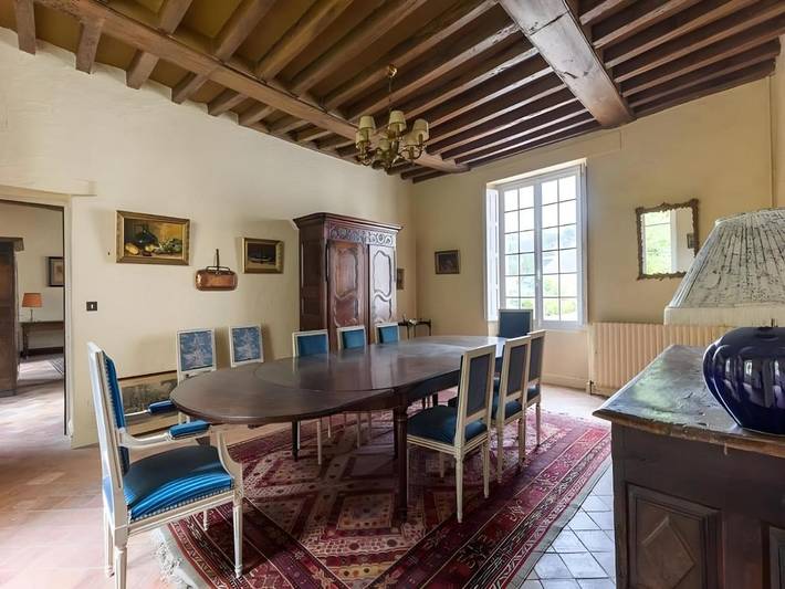 Location de vacances pour 14 personnes, avec terrasse et jardin dans Villiers-au-Bouin - 2