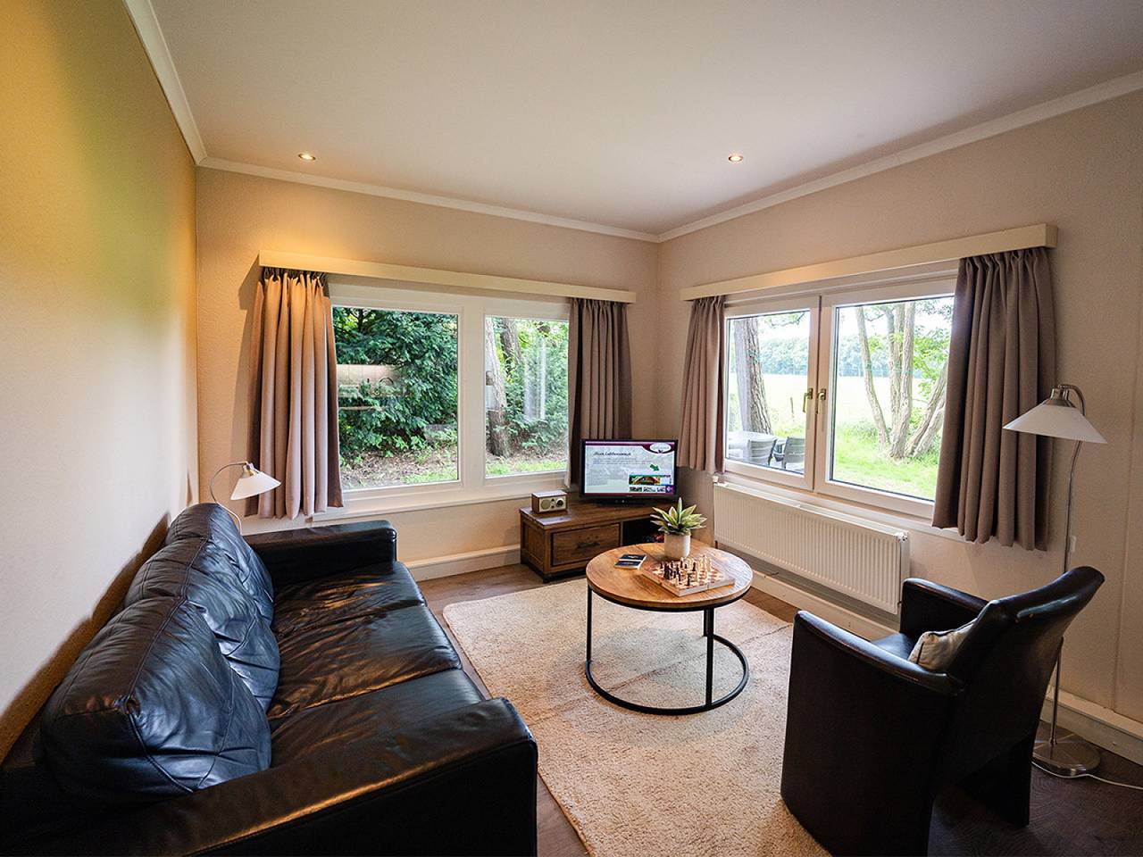 Gemütliches Ferienhaus für 4 Personen mit Terrasse und Blick auf die Wiese und die Natur in Soest (Niederlande), Utrecht und Umgebung