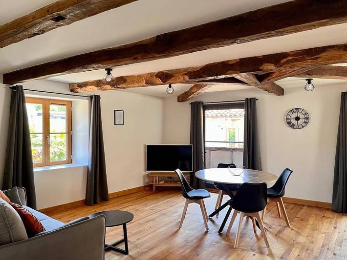 Location de vacances pour 4 personnes, avec Balcon et Terrasse à Figeac