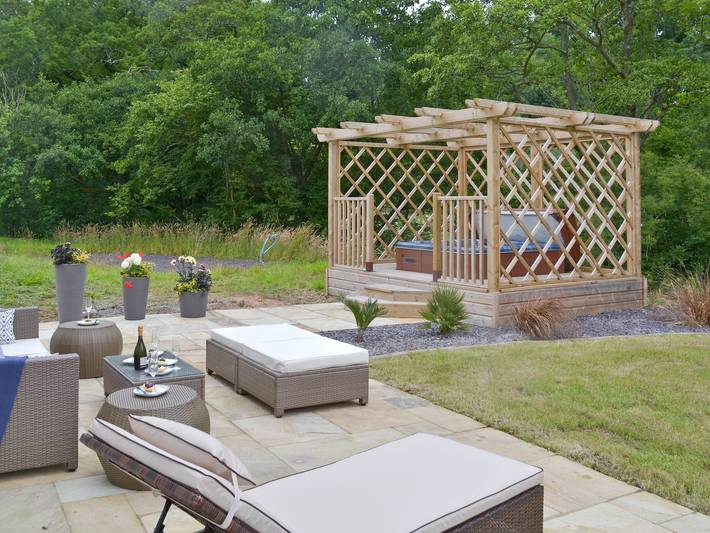 Cottage for 8 people, with garden in Devon