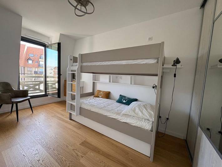 Gîte pour 5 personnes, avec balcon dans Hippodrome de Deauville La Touques - 4