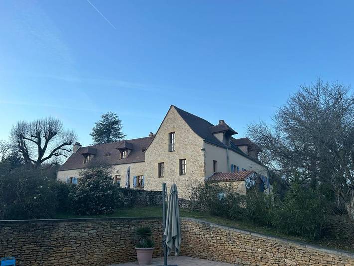 Maison de vacances pour 6 personnes, avec jardin ainsi que vue et piscine