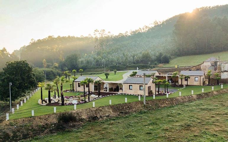 Apartamento para 2 personas, con jardín y vistas en Barreiros