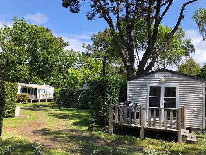 Mobil home pour 2 personnes, avec sauna et bassin pour enfant à Plouharnel - 2