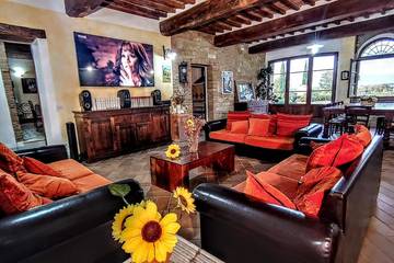Villa para 11 Pessoas em San Giovanni d'Asso, Montalcino, Foto 1