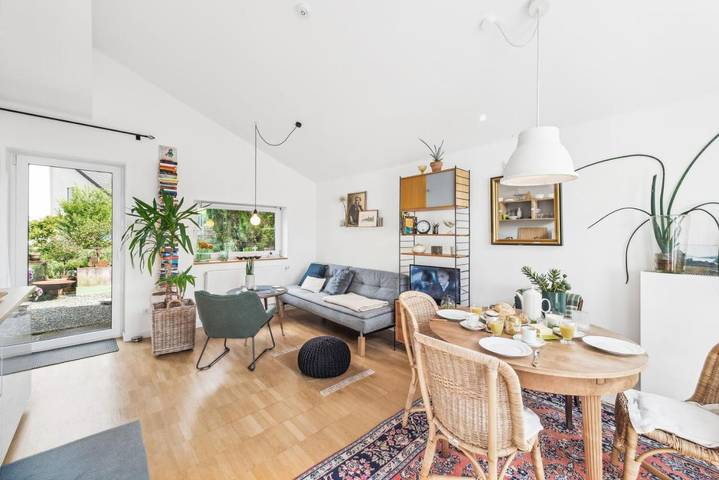 Ferienwohnung für 3 Personen, mit Ausblick und Garten - 1