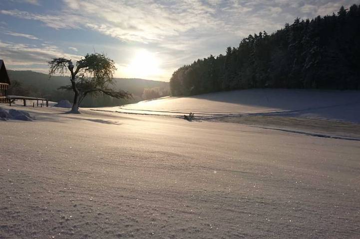 Ferienwohnung für 4 Personen, mit Terrasse und Garten in Eckersdorf