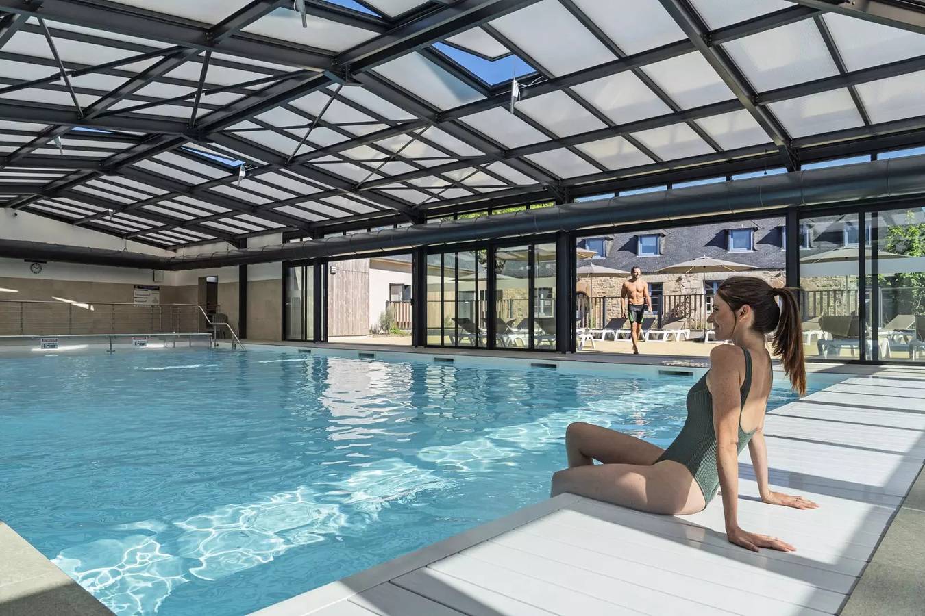 Mobil-home Confort 3 Pièces 4 Personnes Climatisé + Tv in Perros-Guirec, Côte de Granit Rose