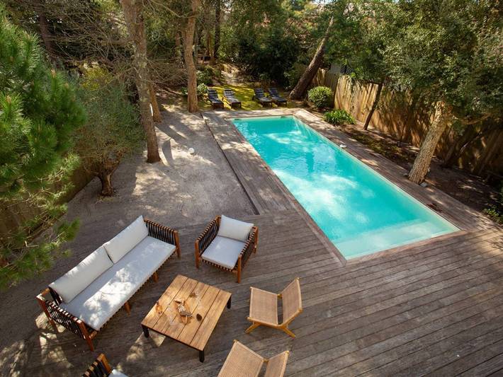 Villa pour 8 personnes, avec Jacuzzi et Jardin à Hossegor