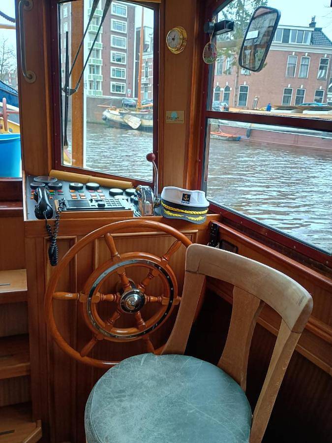 Bateau pour 2 personnes, avec vue et jardin dans Groningue - 4