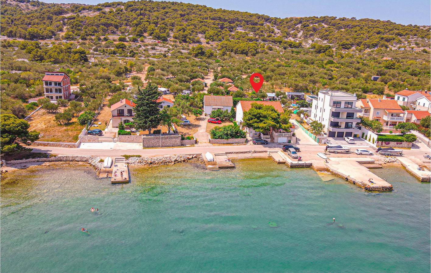 Ferienhaus für 4 Personen mit Terrasse in Tisno, Murter
