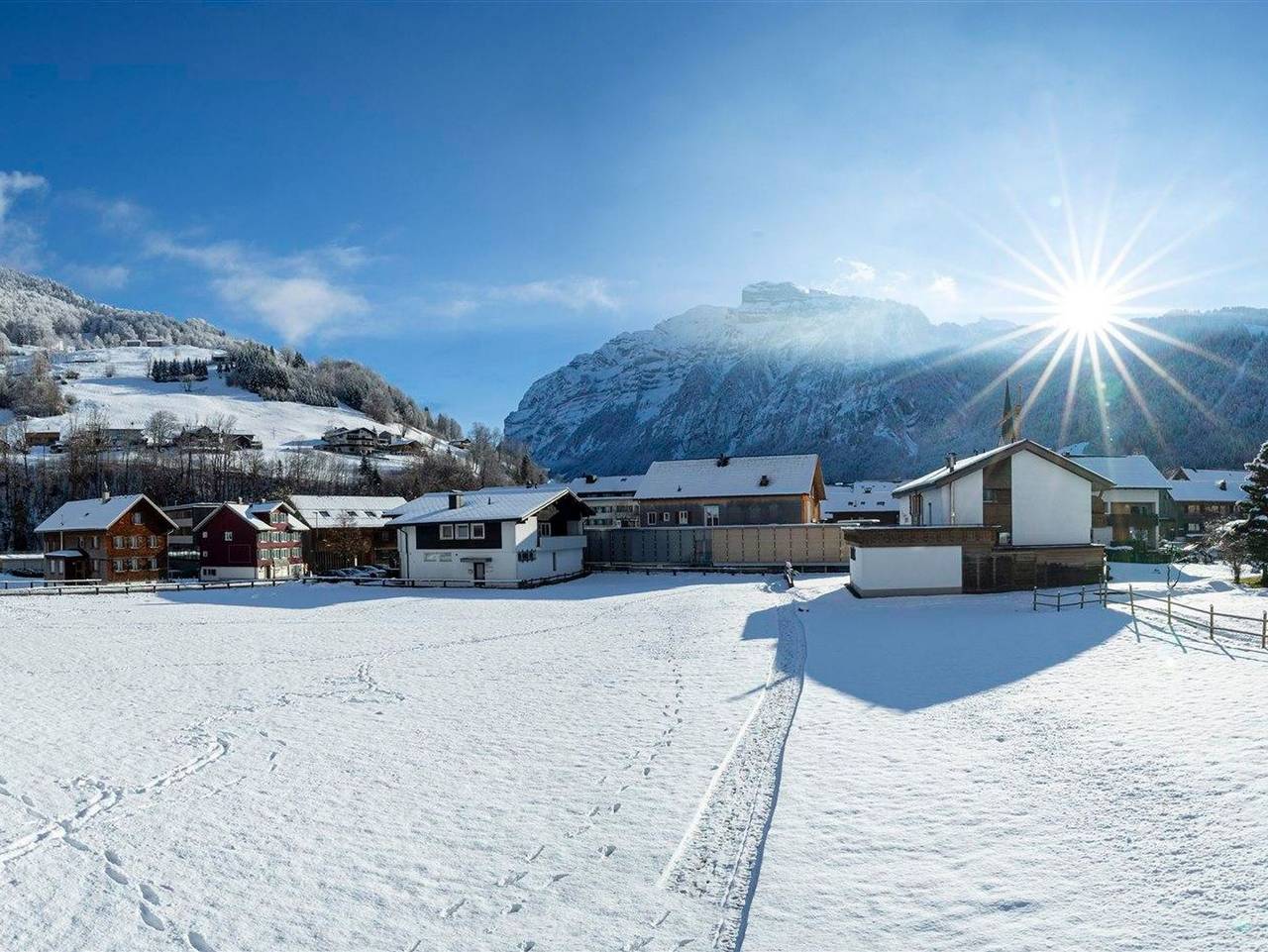 Ganze Ferienwohnung, Gästehaus Kaufmann Mellau - Apartment Hangspitze in Mellau, Bregenzerwald