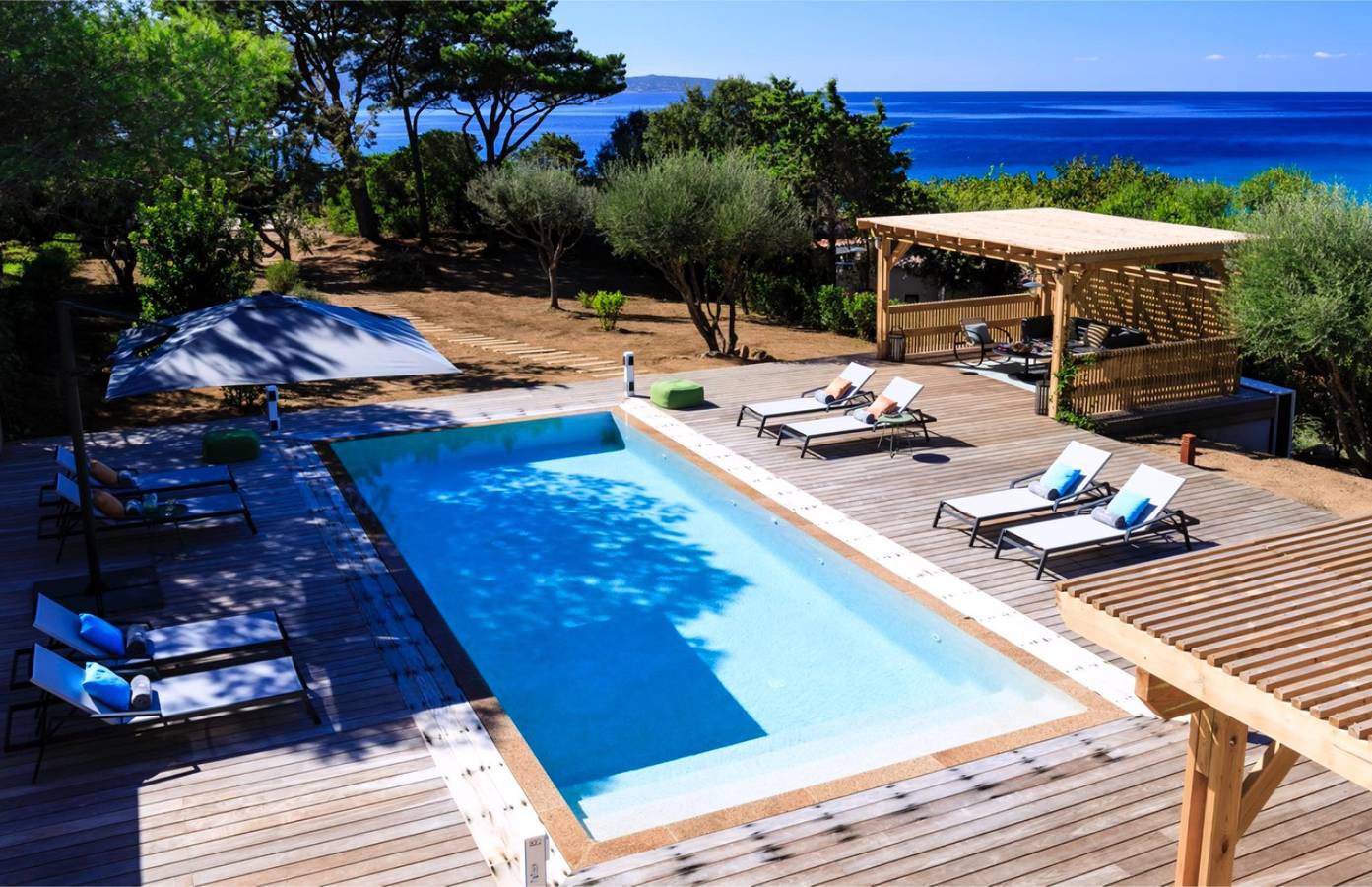 Villa pour 10 personnes avec piscine in Cappiciolo, Olmeto