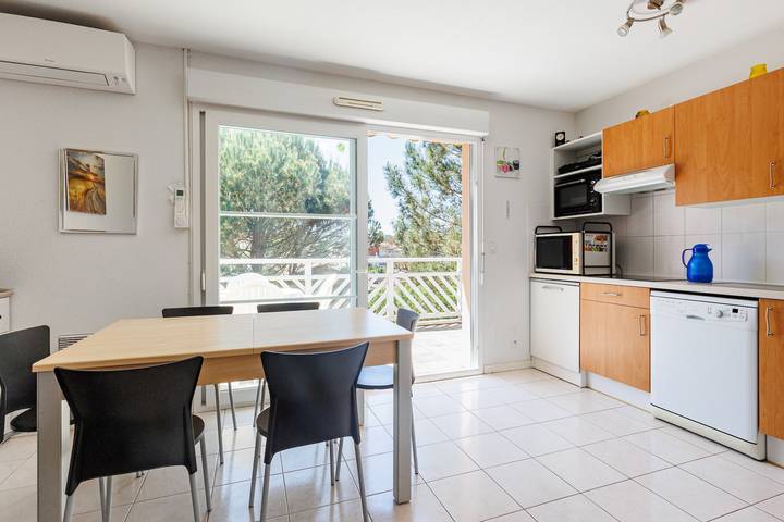 Ferienhaus „Bourrust“ mit Gemeinschaftsterrasse und privatem Garten in Moliets-Plage, Moliets-et-Maa