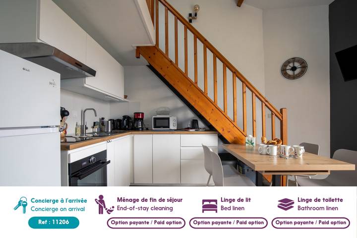 Gîte pour 4 personnes, avec terrasse dans Port Olona - 2