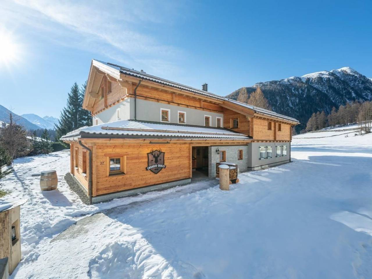 Geheel appartement, Engadin Chalet Appartment in Bever, Saint Moritz