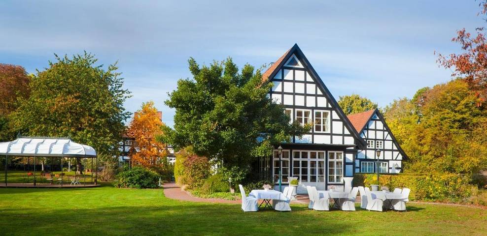 Hotel für 2 Personen, mit Terrasse und Garten sowie Sauna und Ausblick in Bruchhausen-Vilsen