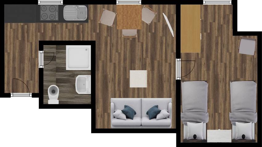 Ferienwohnung für 3 Personen auf Norderney - 2