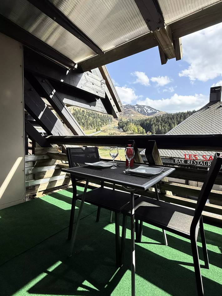 Gîte pour 3 personnes, avec Balcon à Laveissière - 2