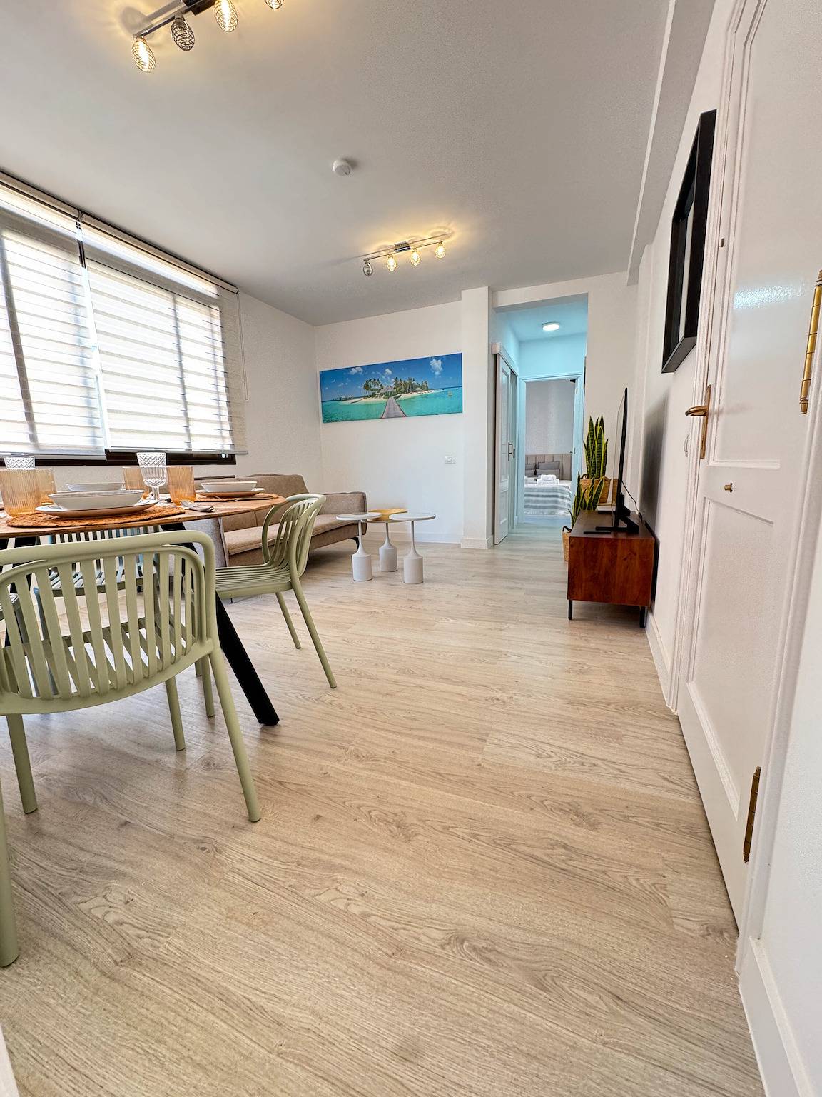 Geheel appartement, Vakantieappartement 'Brisa Beach El Médano' met Balkon, Wi-Fi en Airconditioning in Playa el Médano, Granadilla de Abona