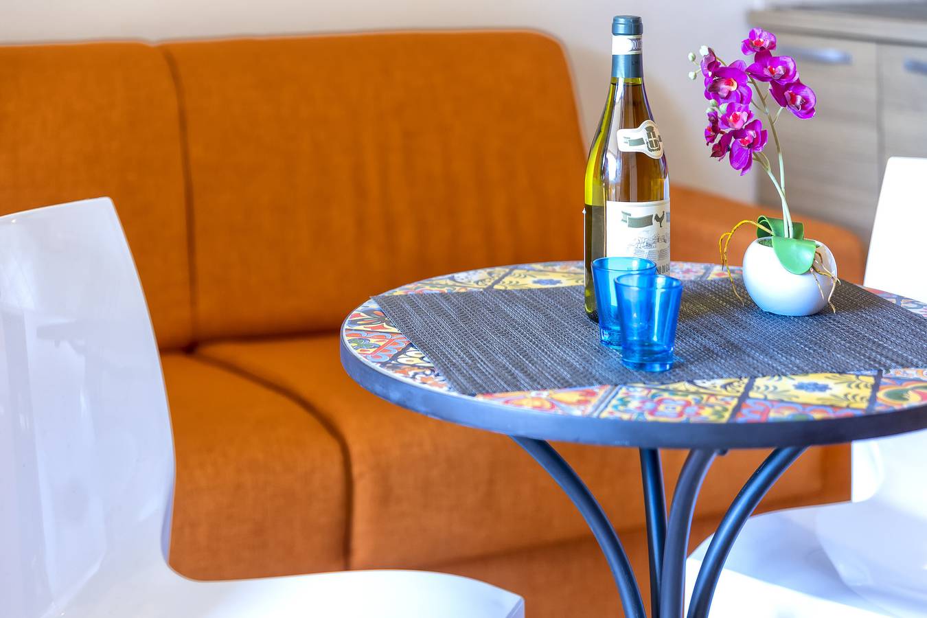 Appartamento "Baia delle mimose a 50 metri dal mare" con giardino privato & A/C in Pirotto Li Frati, Olbia-Tempio