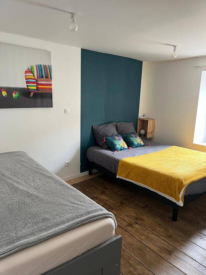 Location de vacances pour 4 personnes, avec terrasse à La Flocellière